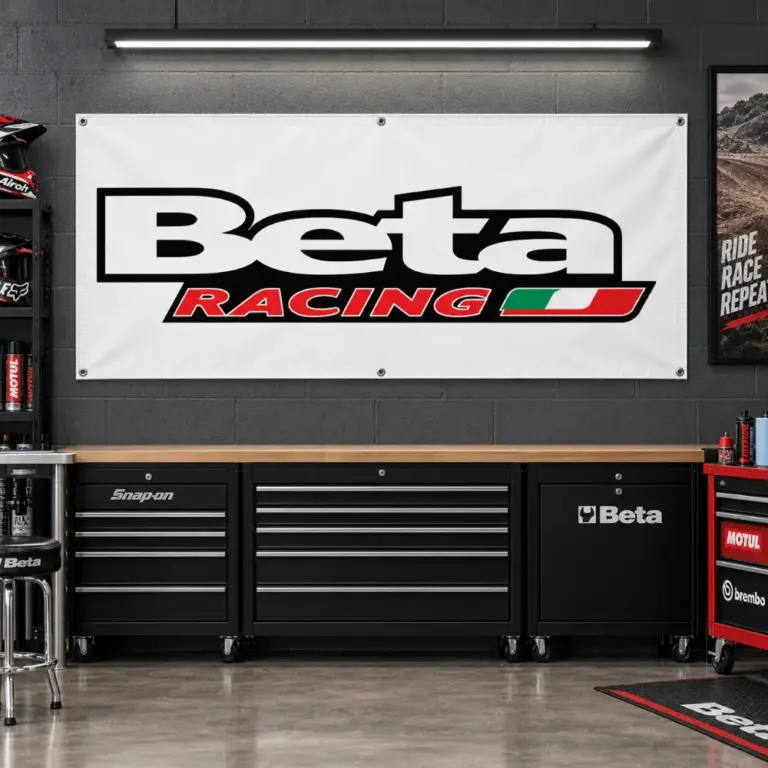 Beta Racing Garage Banner
