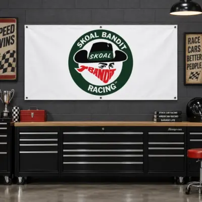 Skoal Bandit Racing Garage Banner