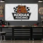 Kodiak Racing Garage Banner