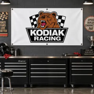 Kodiak Racing Garage Banner