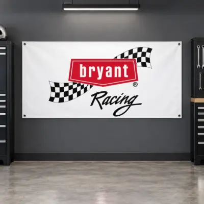 Bryant Racing Garage Banner