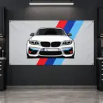 BMW M2 Motorsport Garage Banner