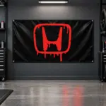 Honda Drip Garage Banner