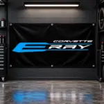 Corvette E-Ray Garage Banner