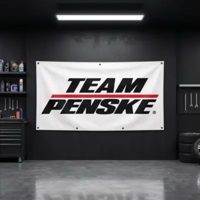 Team Penske Garage Banner