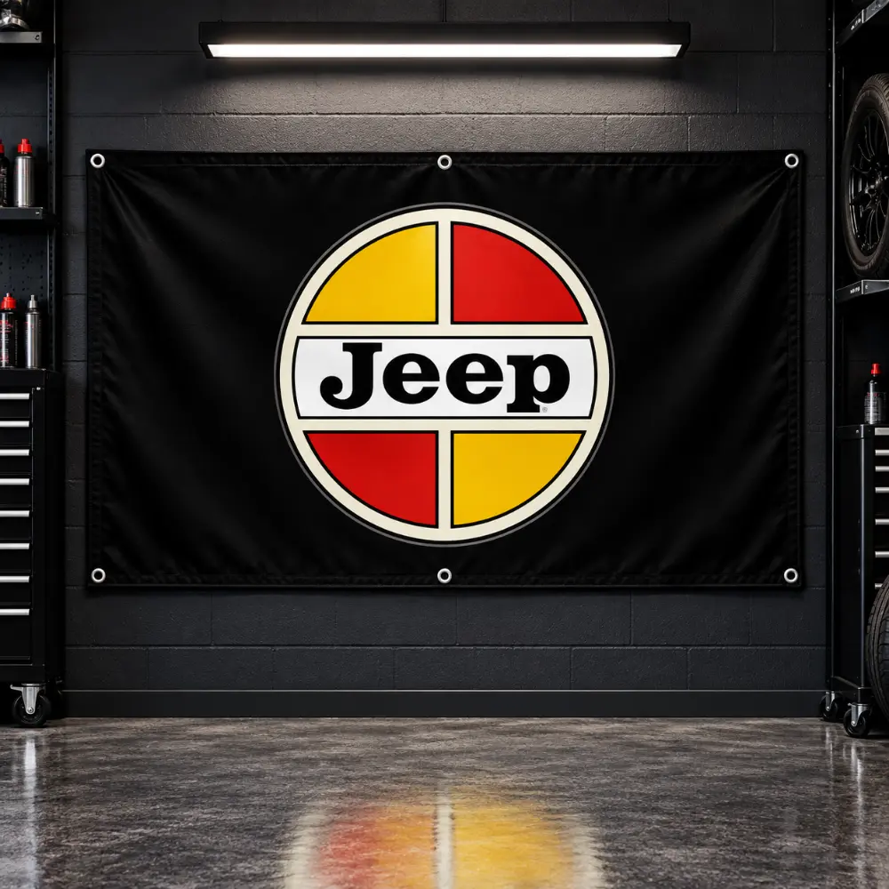 Corvette E-Ray Garage Banner