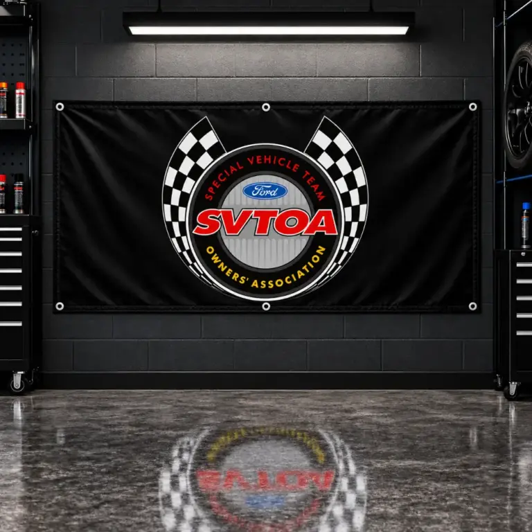 Ford SVTOA Garage Banner